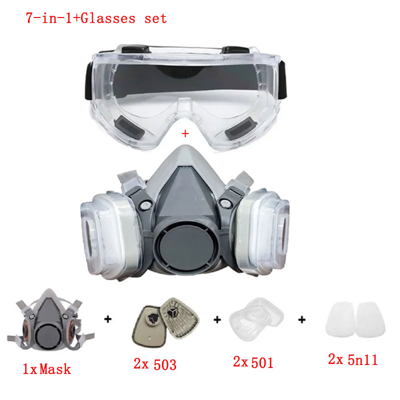 Respirator Half Face - 6200 Toz Maskesi Yarım Yüz 503